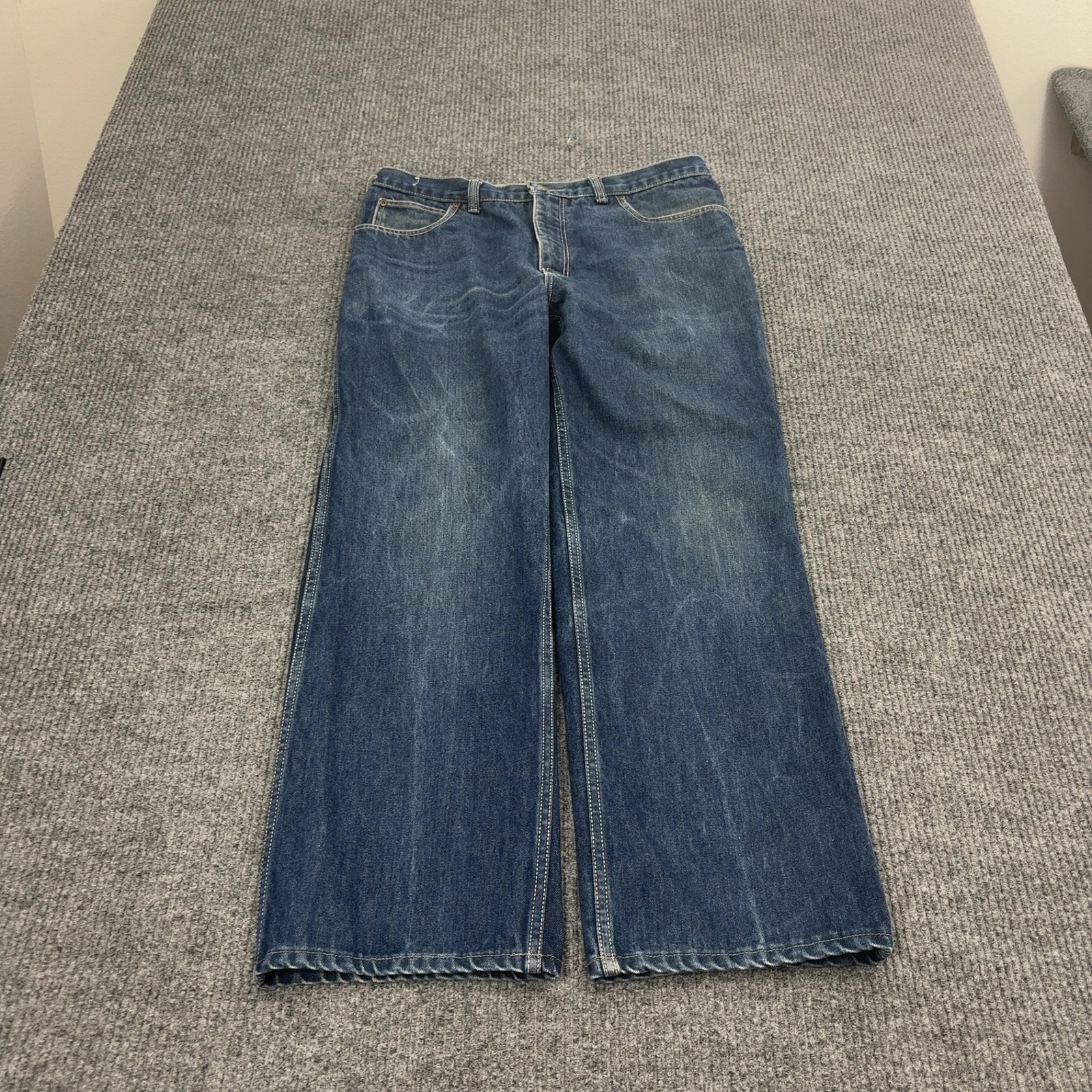 Vintage Yves Saint Laurent Jeans Mens 34 Blue Denim Made In Usa Designer Luxury